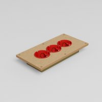 Звукоизоляционный подрозетник 3-секционный SoundGuard GL-BOX 3