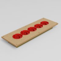 Звукоизоляционный подрозетник 5-секционный SoundGuard GL-BOX 5